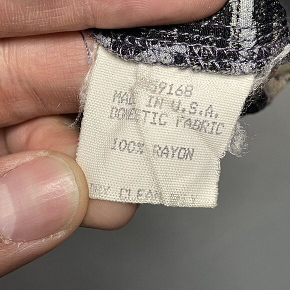 Vtg Karen Kane Petite Light Weight Blazer Jacket Geometric Pattern Multicolor - Picture 4 of 6